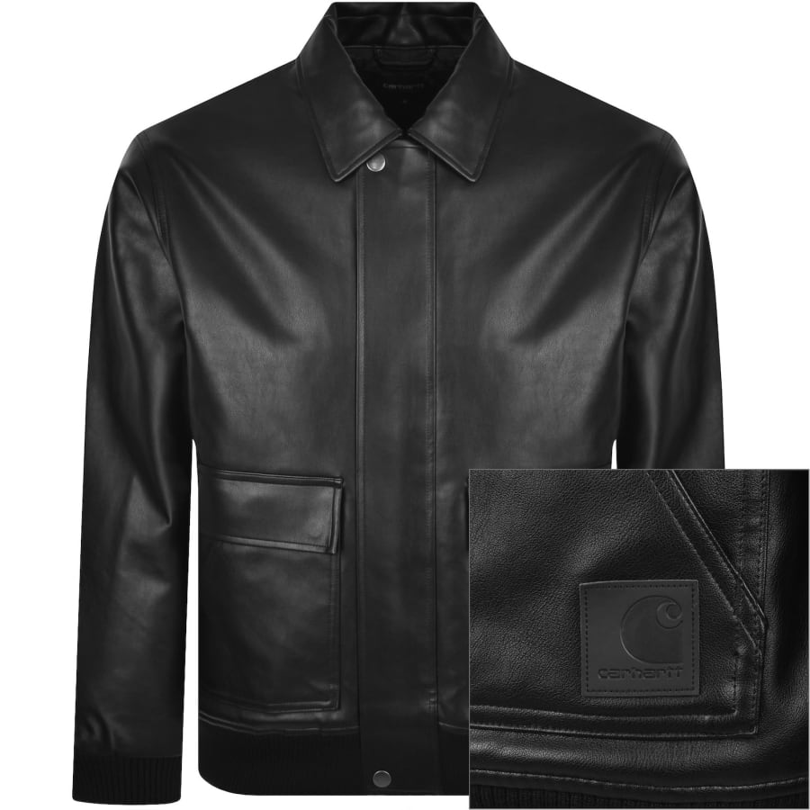 Carhartt WIP Arizona Jacket Black | Mainline Menswear gb